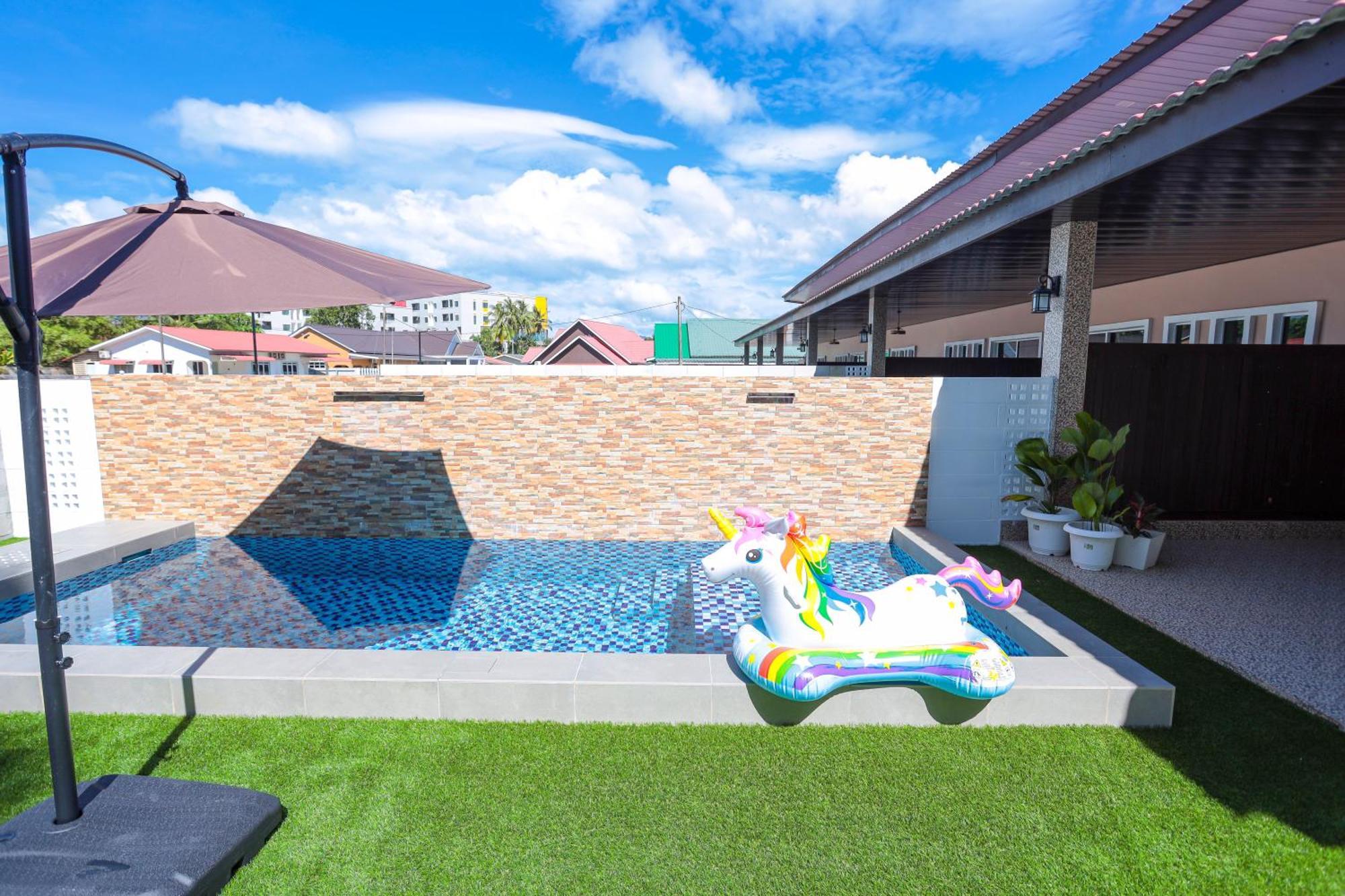 D' Village Cottage 2 - Private Pool Villa パンタイ・サナング エクステリア 写真
