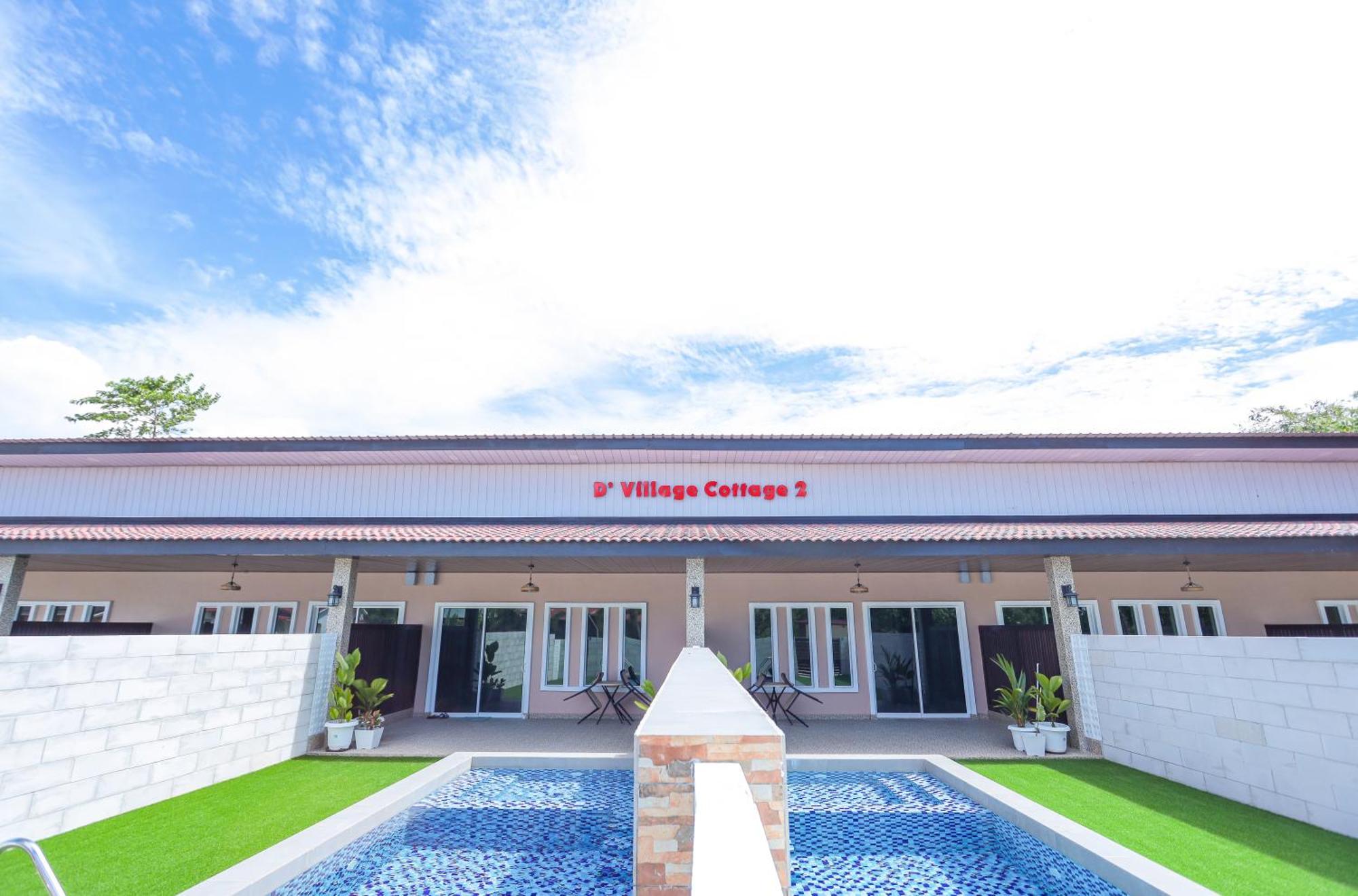 D' Village Cottage 2 - Private Pool Villa パンタイ・サナング エクステリア 写真