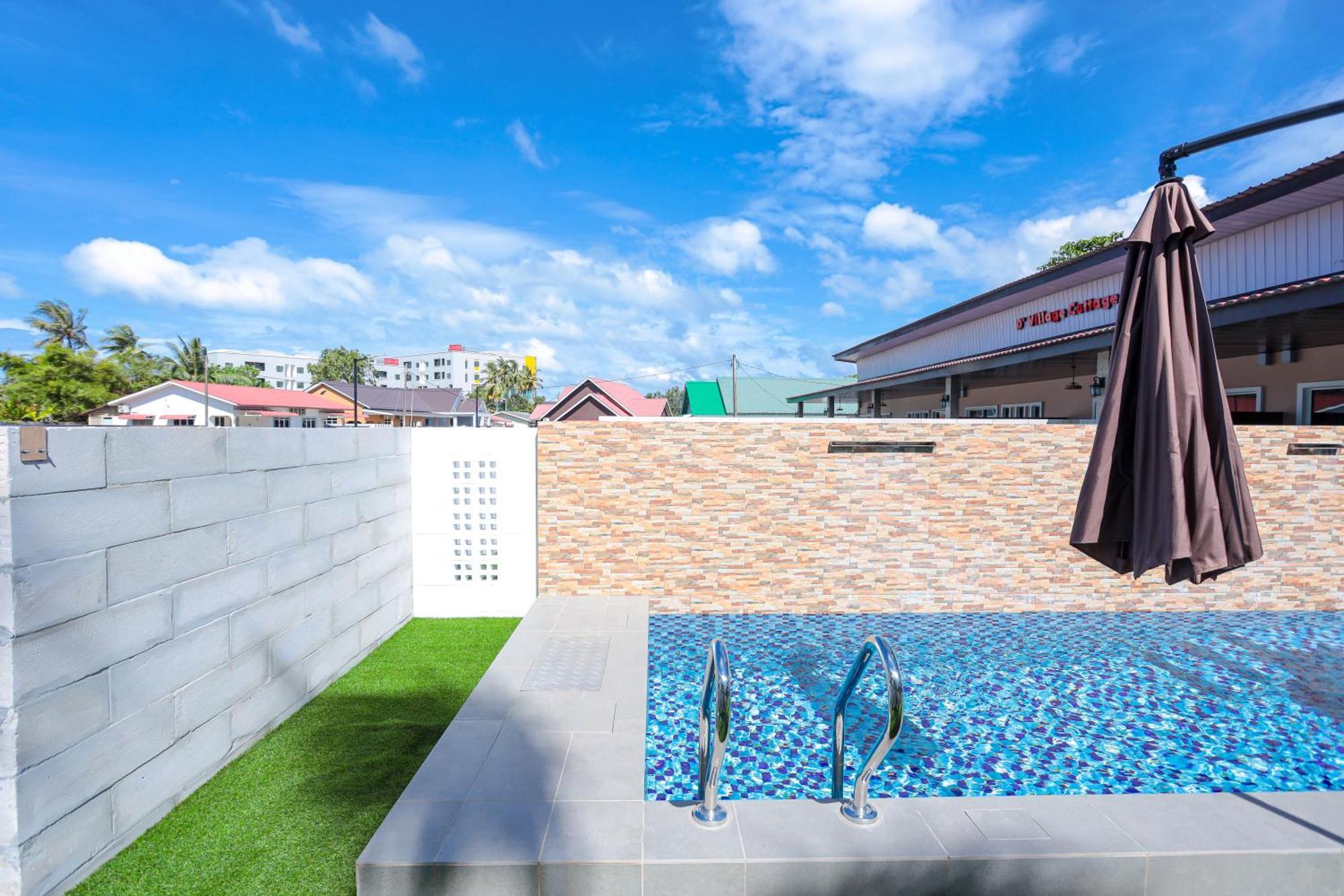 D' Village Cottage 2 - Private Pool Villa パンタイ・サナング エクステリア 写真
